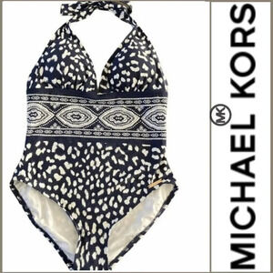 Michael Kors Navy White Print Cruise 8